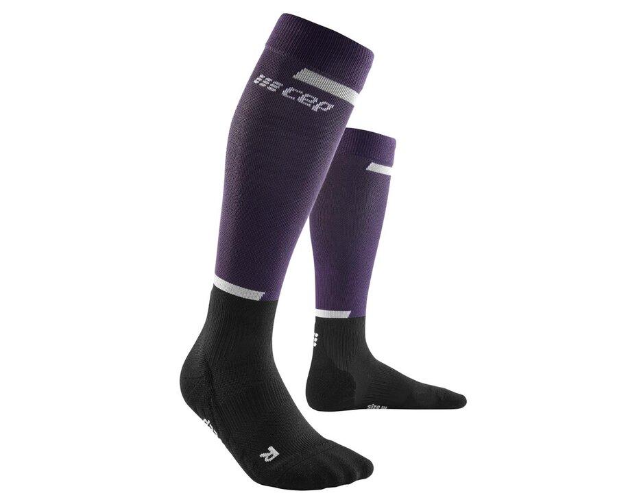 Kompresné podkolienky CEP The Run Socks women violet