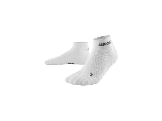 Bežecké ponožky CEP Ultralight Low cut socks V3 men white