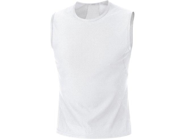 panska-bezecka-prva-vrstva-gore-men-base-layer-sleeveless-shirt-white-front