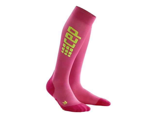 kompresne-podkolienky-cep-run-ultralight-socks-women-pink-main