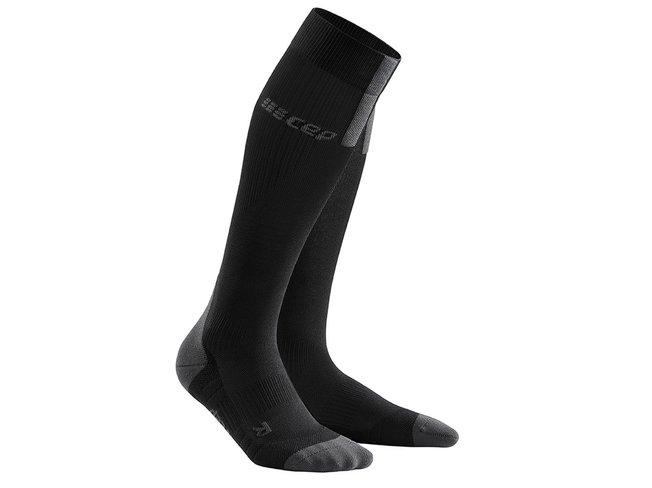 Kompresné podkolienky CEP Run Socks 3.0 men black 