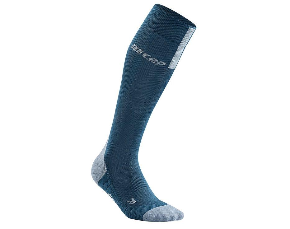 Kompresné podkolienky CEP Run Socks 3.0 women blue