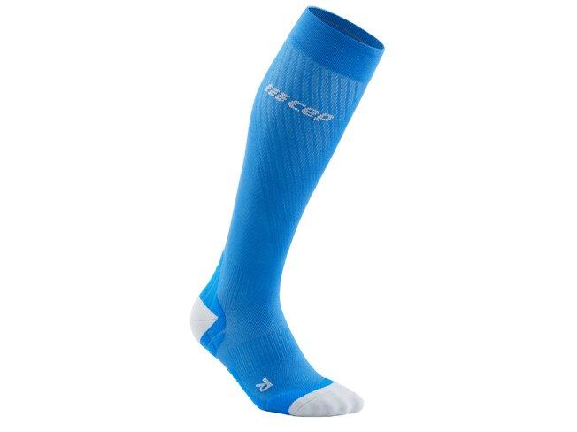 Kompresné podkolienky CEP Ultralight Socks men blue grey
