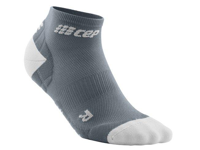 Bežecké ponožky CEP Ultralight Low Cut Socks women light grey