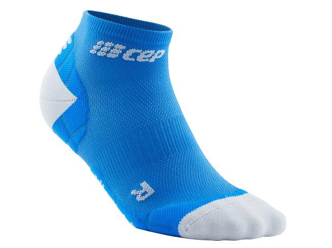 Bežecké ponožky CEP Ultralight Low Cut Socks men blue grey