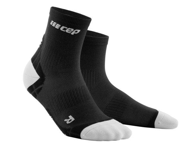 Bežecké ponožky CEP Ultralight Short Socks men black grey