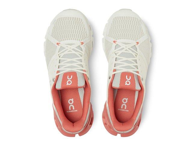 ON Running Cloudflyer women white coral
