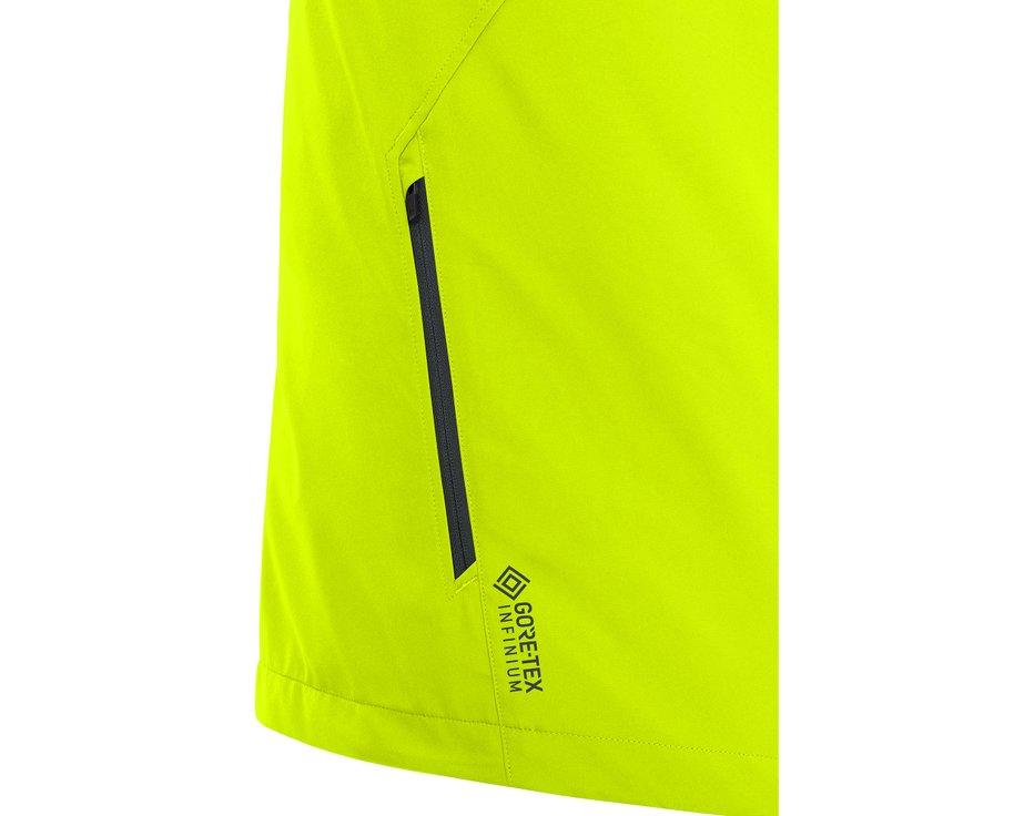 GORE R3 GORE-Tex Infinium Partial Jacket men yellow