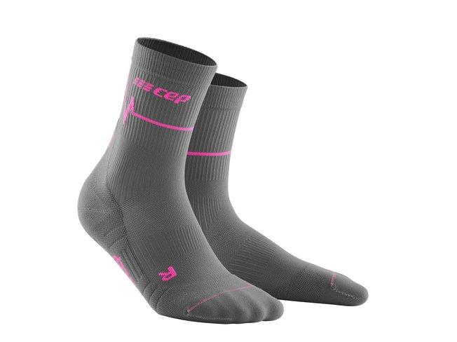 Bežecké ponožky Heartbeat Mid Sock women vulcan