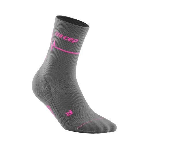 Bežecké ponožky Heartbeat Mid Sock women vulcan