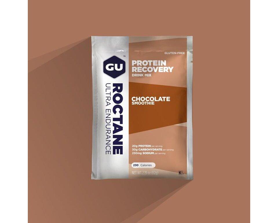 GU Roctane Protein Recovery Drink Mix 62g Chocolate