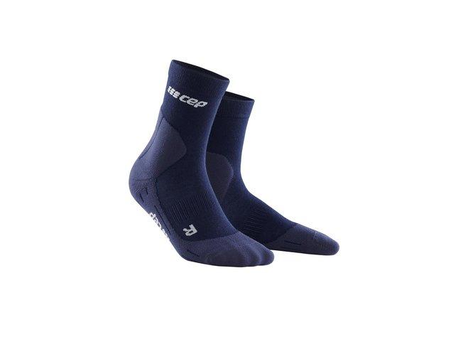 Zimné bežecké ponožky CEP Cold Mid Cut socks men navy