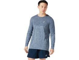 Race Seamless LS M, French Blue