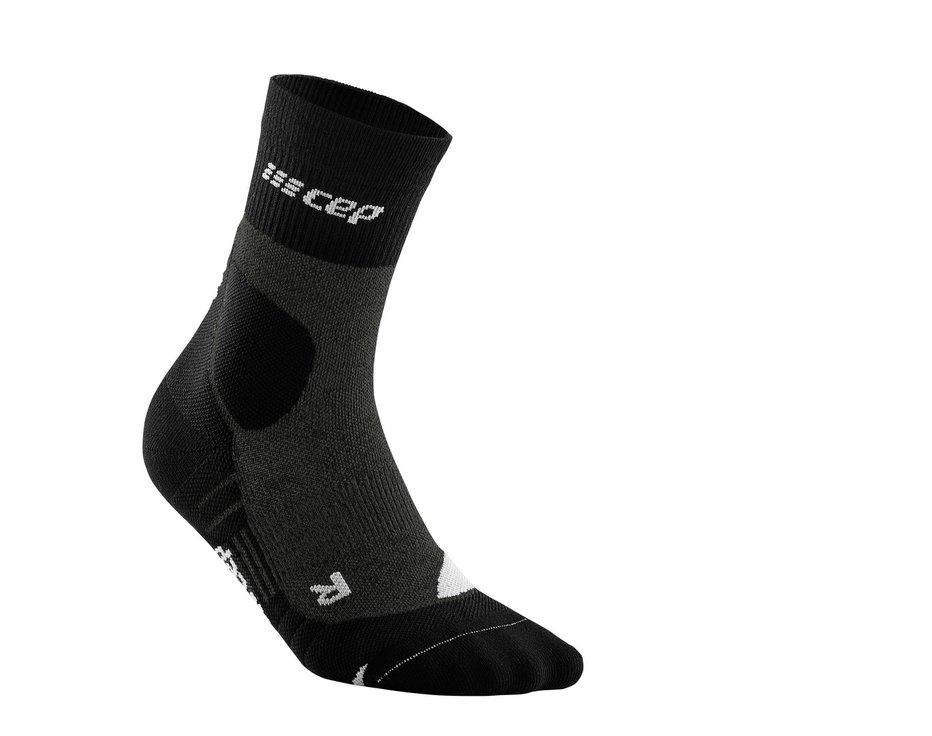 Turistické ponožky CEP Hiking Merino Socks Mid women stone grey