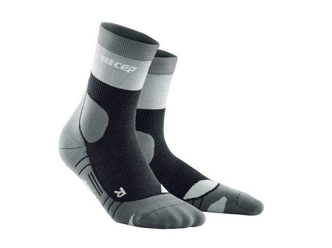 Turistické ponožky CEP Hiking Light Merino Mid Socks women grey