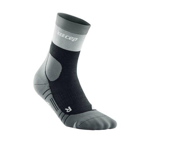 Turistické ponožky CEP Hiking Light Merino Mid Socks women grey