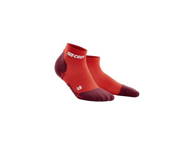 Bežecké ponožky CEP Ultralight Low cut socks men dark red