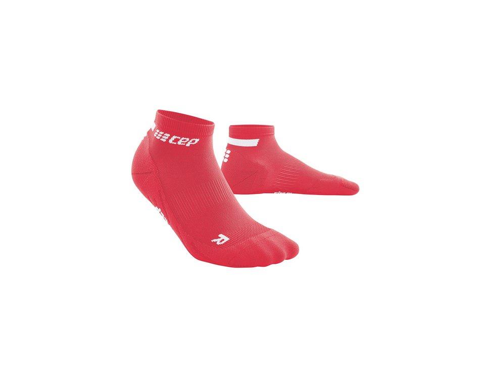 Bežecké ponožky CEP The Run Low Cut Sock women pink