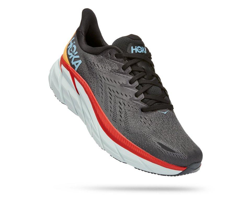 HOKA One One Clifton 8 Wide men anthracite