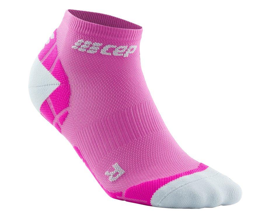 Bežecké ponožky CEP Ultralight Low cut socks women pink