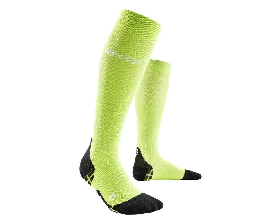 Kompresné podkolienky CEP Ultralight Socks men flash green