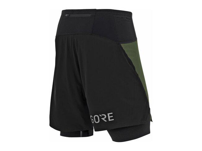 GORE R7 2in1 Shorts men utility green