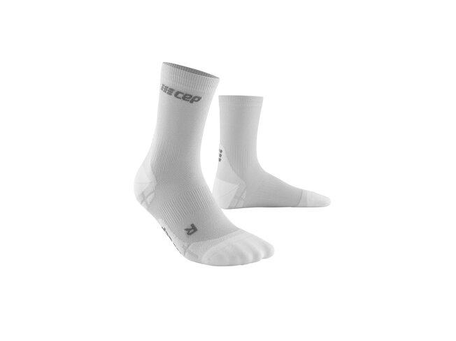 Bežecké ponožky CEP Ultralight Short Socks men carbon white