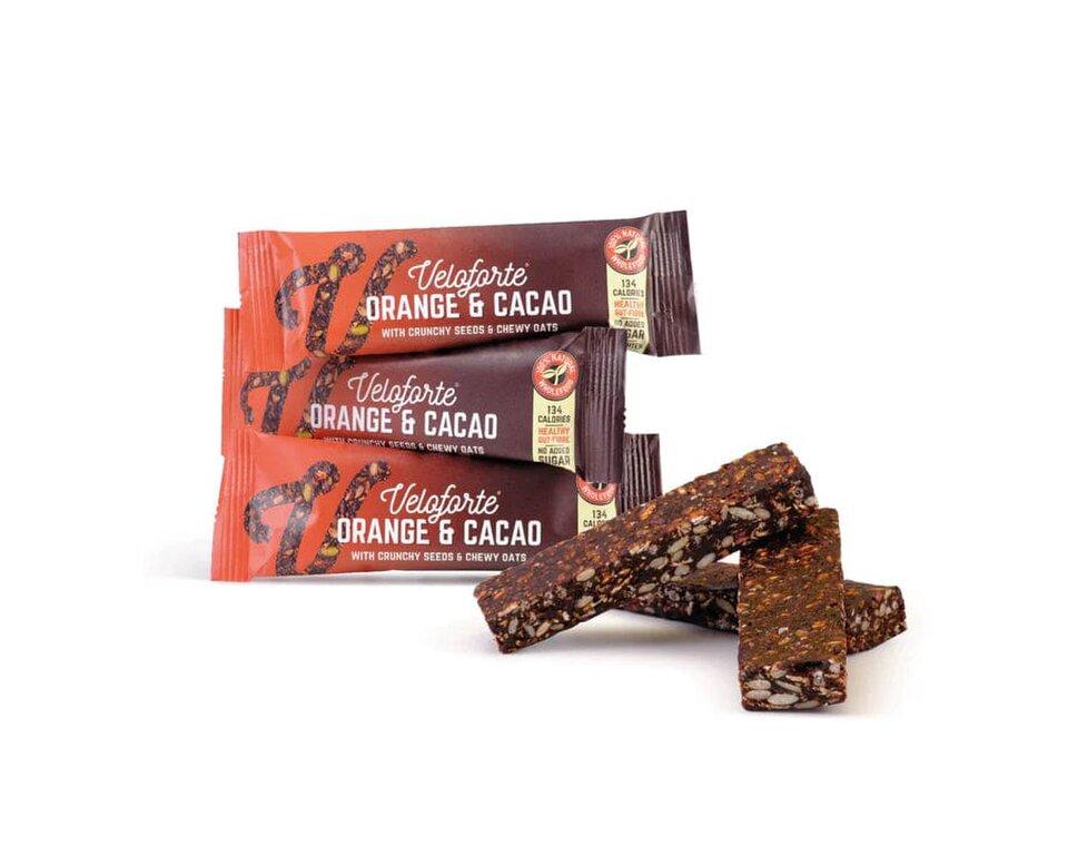 Veloforte wellness bar orange & cacao