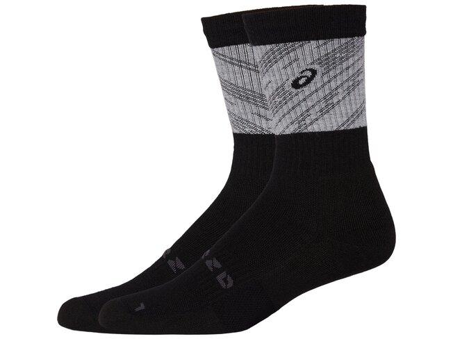 ASICS Winter Run sock dark grey