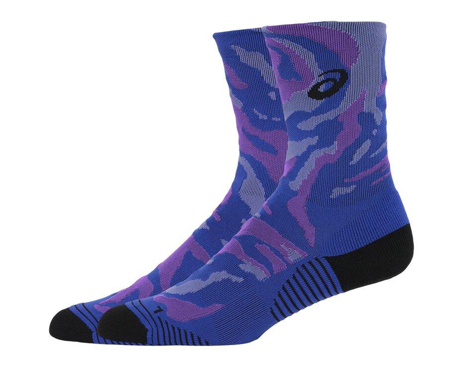 Bežecké ponožky ASICS Color Camo Sock violet
