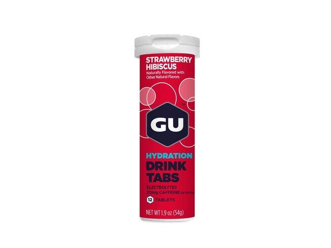 GU Hydration Drink Tabs Strawberry Hibis