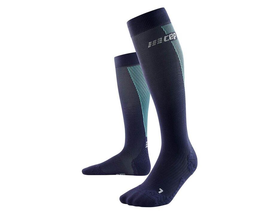 Kompresné podkolienky CEP Ultralight Socks V3 men light blue