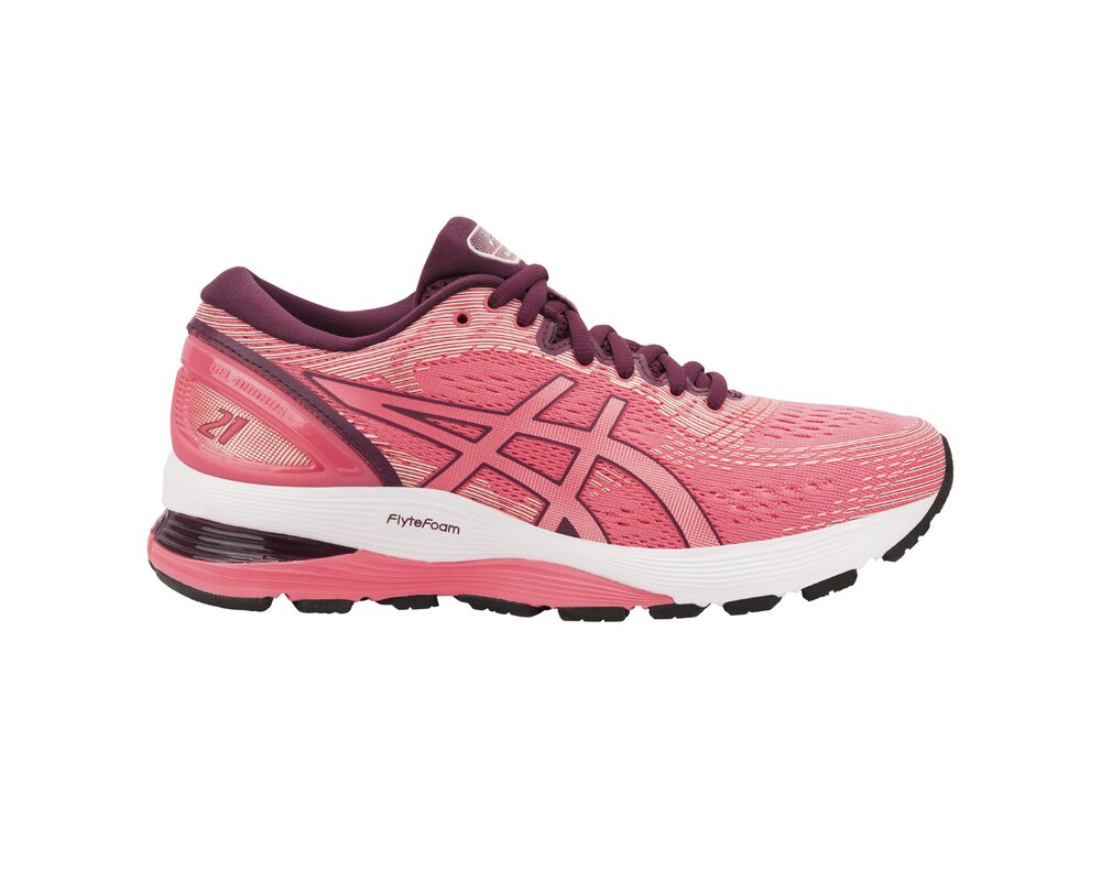 asics gel nimbus rose