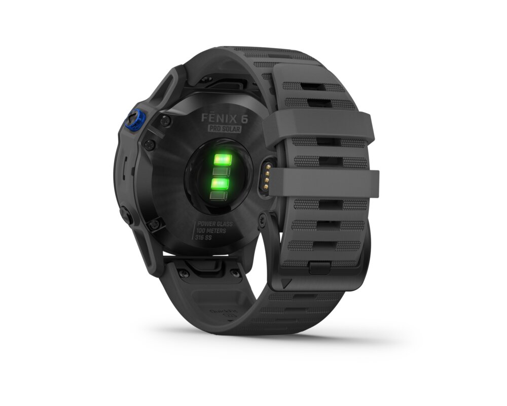 garmin fenix 6 pro solar black
