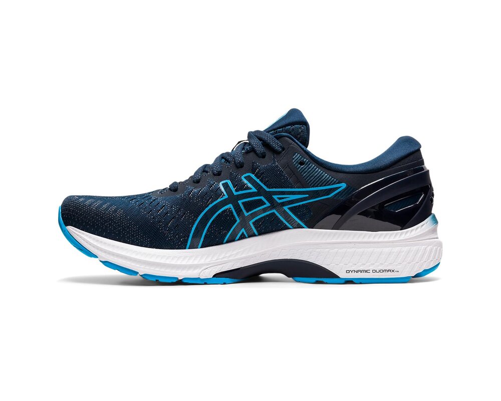 asics gel kayano 18 mens blue